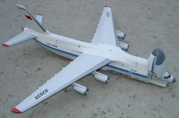 # zhopa039a An-124 heavy cargo with Tu-204 fuselage