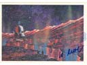 # ma609 A.Leonov art card Near A Lunar Volcano