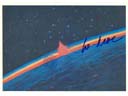 # ma617 A.Leonov artwork card Morning In Cosmos