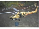 # ma374 Mi-28 Combat helicopter card