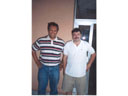 # ic520 Musa Manarov and myself. - Click Image to Close