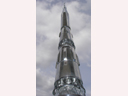 # sm196a N-1 giant metal model autographed by cosmonaut V.Savinykh