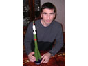 # sm011b Soyuz TMA launch rocket signed by Yuri Malenchenko
