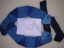 # h051f ISS-3/STS-105/108 flown Bracelet kit of Dezhu
