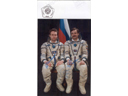 # fpit115 Soyuz TM-30 team photo flown on MIR and ISS
