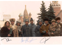 # cspc201 Soyuz TM-7 cosmonauts with families at Red Square, Moscow