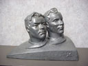 # sscp140 Vostok-3/4 A.Nikolayev-P.Popovich metal bust